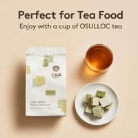 OSULLOC Green Tea Wafers Cookies (3.52oz, 100g)