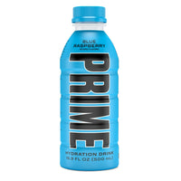 Prime Hydration Drink, Blue Raspberry, 16.9 fl oz, Single Bottle