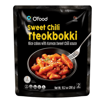 O'Food Sweet Chili Tteokbokki, Gluten-Free Korean Rice Cakes