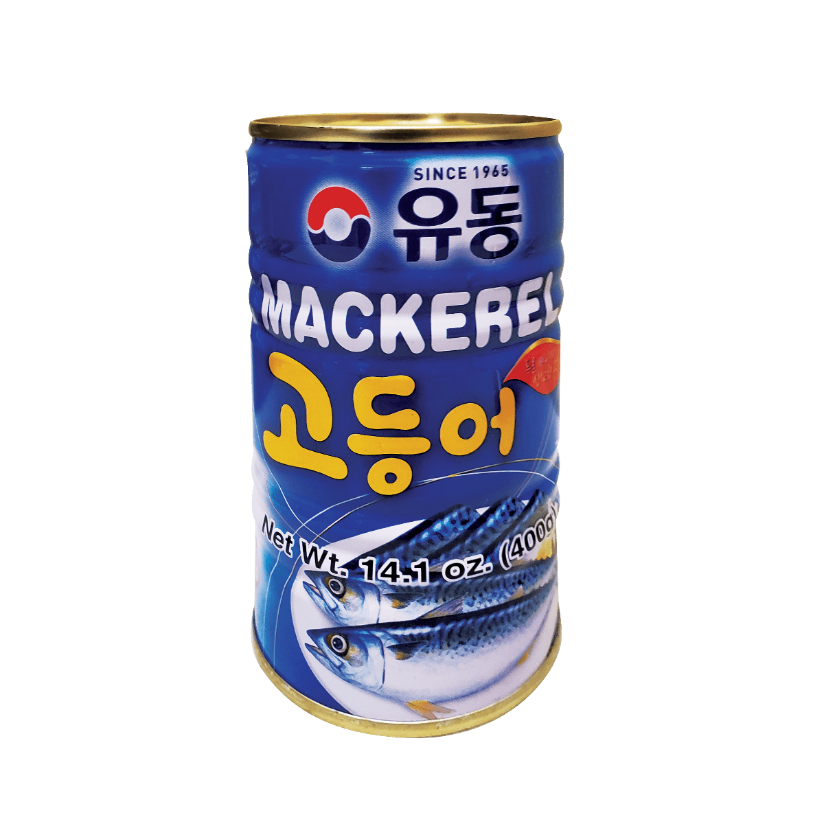 Yudong Canned Mackerel 14.1oz(400g) Anytime Basket