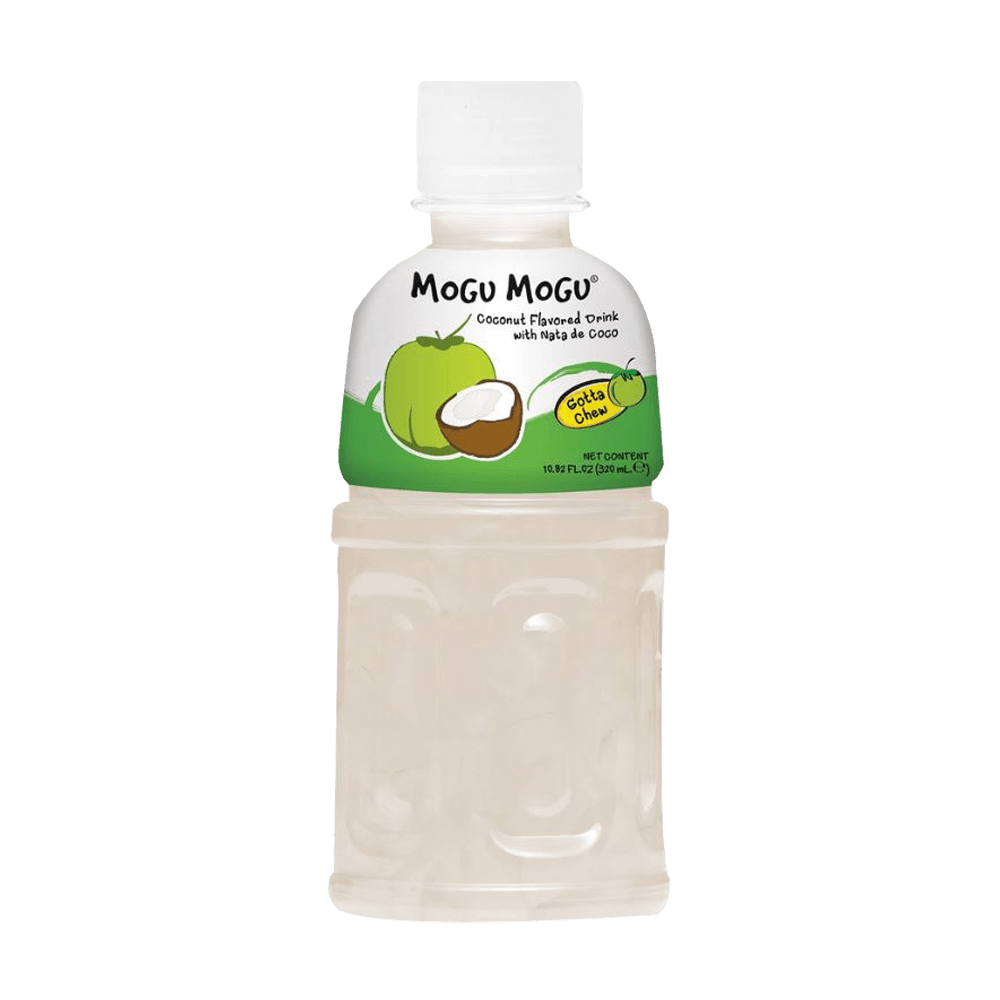 Mogu Mogu Coconut Jelly Juice Coconut Flavor 10.82 fl.oz(320ml) - Anytime Basket