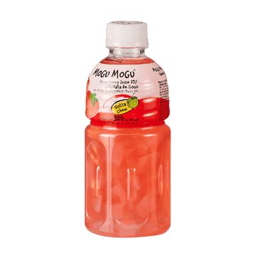Mogu Mogu Coconut Jelly Juice Strawberry Flavor 10.82 fl.oz(320ml) - Anytime Basket