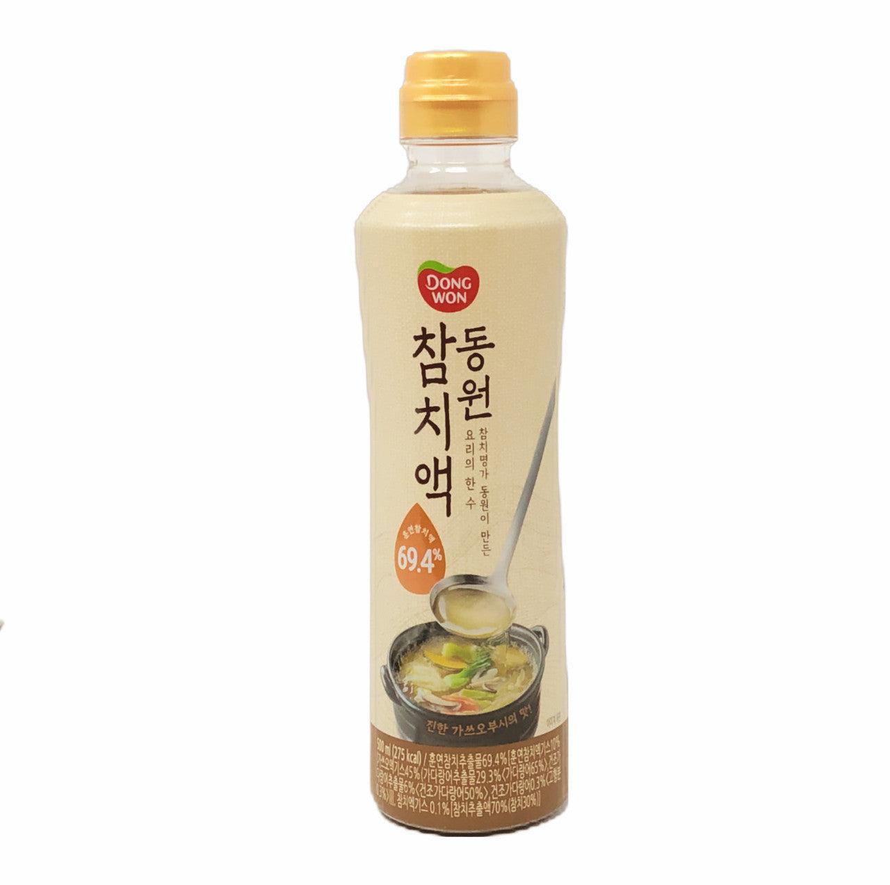 Dongwon Tuna Extract Sauce 17.64oz(500ml) Anytime Basket