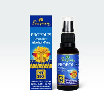 Evergreen Propolis Oral Spray (Alcohol Free) 1.01 fl.oz(30ml)