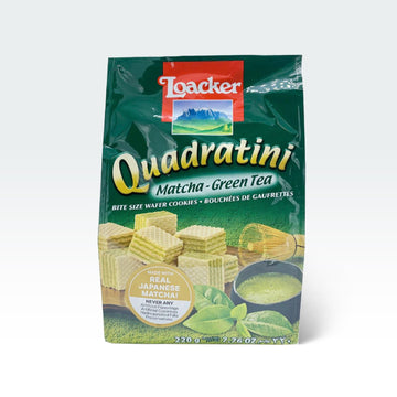 Loacker Quadratini Matcha Green Tea 7.76oz(220g) - Anytime Basket