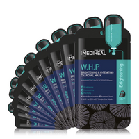 MEDIHEAL W.H.P Brightening & Hydrating Charcoal Mask 10sheets