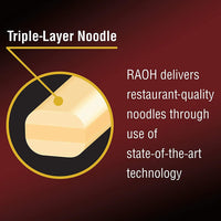 Nissin RAOH Ramen Noodle Soup Miso 3.77oz(107g) x 6 Packs - Anytime Basket