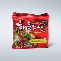 Paldo Spicy Seafood Noodle Soup 4.2oz(120g) x 5 Packs - Anytime Basket