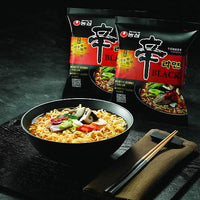 Nongshim Shin Ramyun Black 4.85oz(130g) x 4 Packs - Anytime Basket