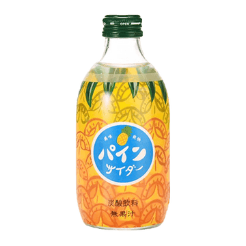 Tomomasu Pineapple Sparkling Soda 10.58oz(300ml) - Anytime Basket