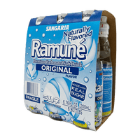 Sangaria Ramune Original Flavor 6.76oz(200ml) 6 Packs - Anytime Basket