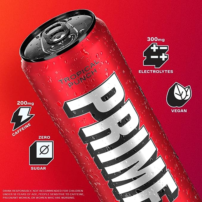 Prime Energy - Tropical Punch 12oz Can