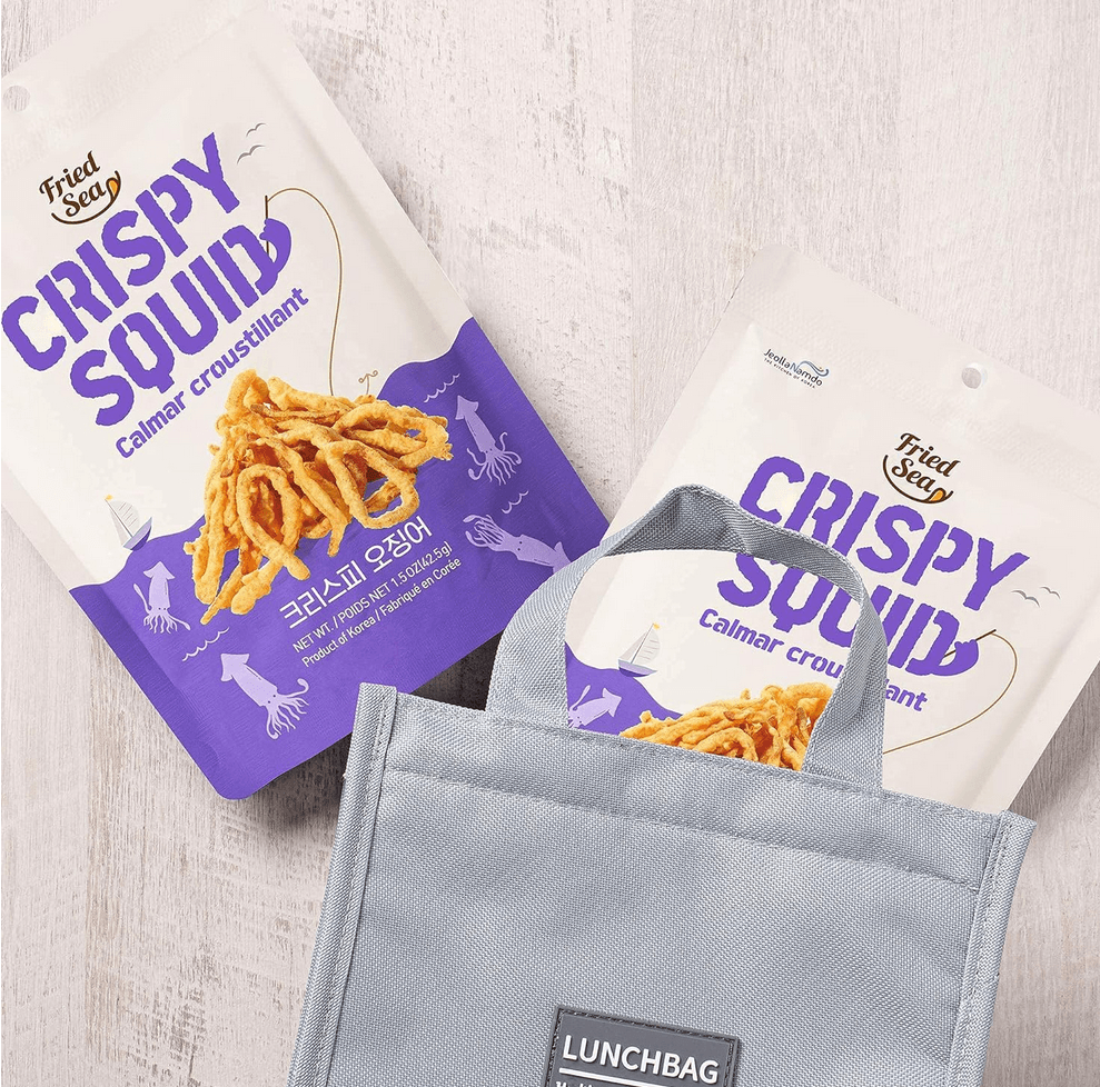 Calamari Chips Made with Real Squid - 3 Pack