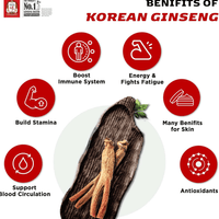 CheongKwanJang Korean Red Ginseng Extract Capsules 100 Capsules