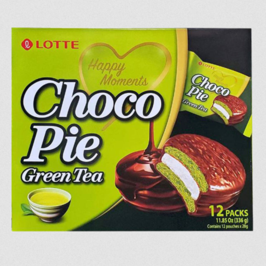 Choco Pie Green Tea 12 PK 11.85 OZ (336 G)