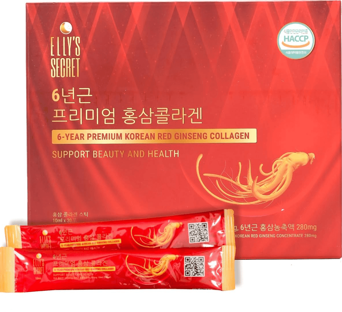 Ellys Secret 6 Years Korean Red Ginseng 30 Sticks