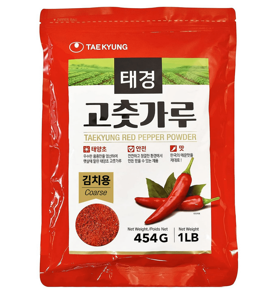 NONGSHIM TAEKYUNG Korean Chili Powder, Gochugaru Chili Flakes
