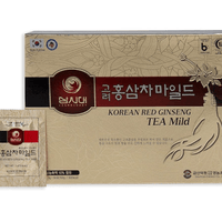 Korean Panax Red Ginseng Tea, Box of 50 Bags, Improves Blood Circulation
