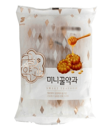 Korean Sweet Tea Food Mini Honey yakgwa Traditional Snaks Dessert 200g