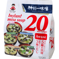 Miko Brand Miso Soup 20 Piece Value Pack, -  Pack of 1 11.36 Ounce