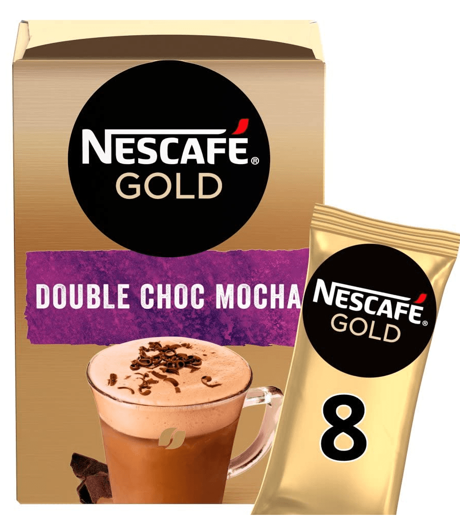 Nescafe Smooth Mocha Coffee Mix 8 Pieces Weight 5.22 ounce