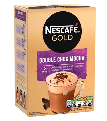 Nescafe Smooth Mocha Coffee Mix 8 Pieces Weight 5.22 ounce