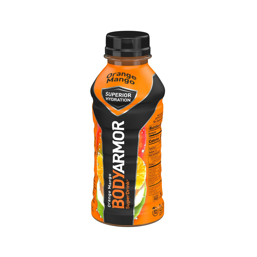 BODYARMOR Sports Drink, Orange Mango, 12 fl oz, 8 Ct