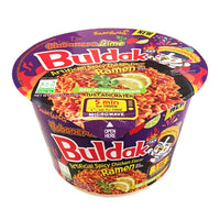 Samyang Buldak Habanero Lime Hot Chicken Ramen Big Bowl 3.8 oz 삼양 불닭 라면 16-pack