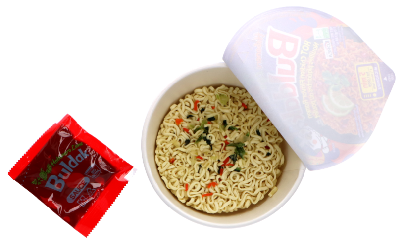 Samyang Buldak Habanero Lime Hot Chicken Ramen Big Bowl 3.8 oz 삼양 불닭 라면 16-pack