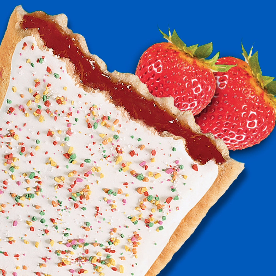 Pop-Tarts Frosted Strawberry Breakfast Toaster Pastries, 27 oz, 16 Count