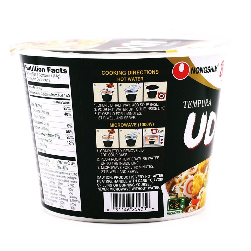 Nongshim Tempura Udon Noodle Soup Big Bowl 4.02oz(115g) - Anytime Basket
