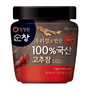 Chung Jung One 100% Korean Hot Pepper Paste 2.2lb(1kg) - Anytime Basket