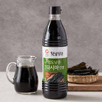 Chung Jung One Low Sodium Seatangle Soy Sauce 29.63oz(840ml) - Anytime Basket