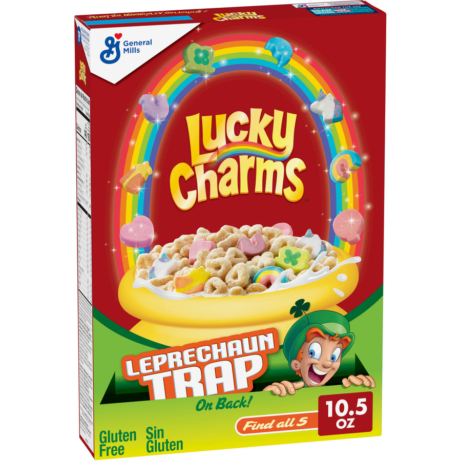 Lucky Charms Gluten Free Cereal with Marshmallows, 10.5 OZ