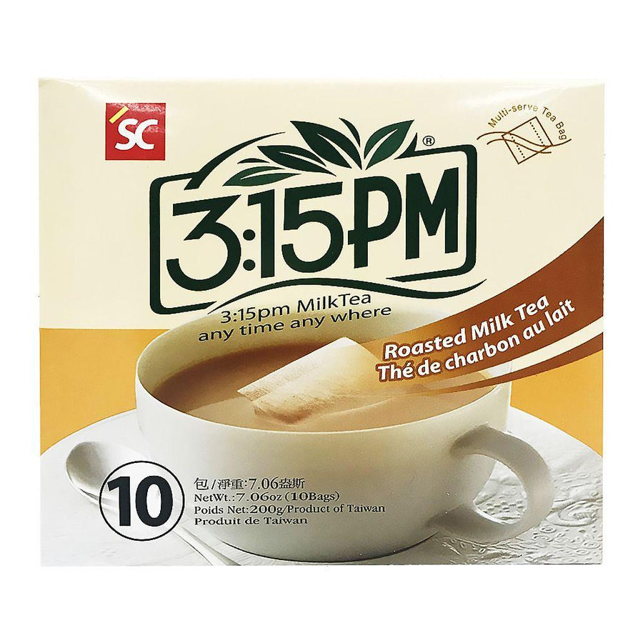 S&C 3:15PM Roasted Milk Tea 7.06oz(200g) 10 Bags - Anytime Basket