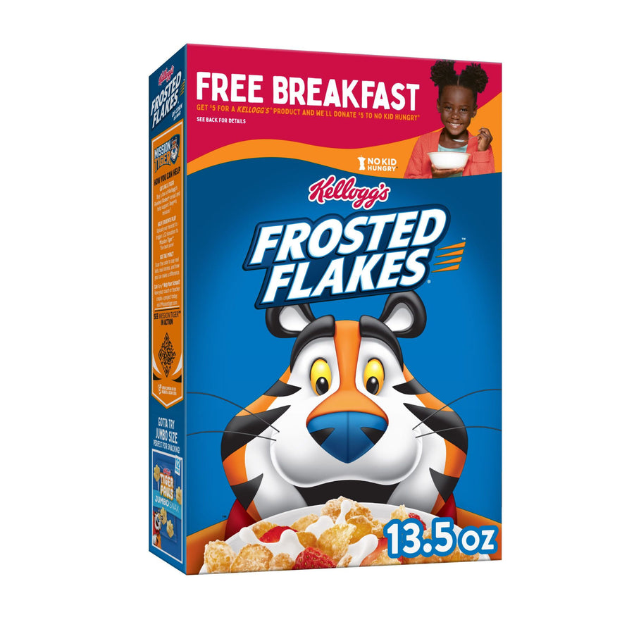 Kellogg's Frosted Flakes Original Cold Breakfast Cereal, 13.5 oz