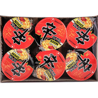 Nongshim 12 Big Bowls 4.02oz/each SHIN Ramen Noodle Soup - Anytime Basket