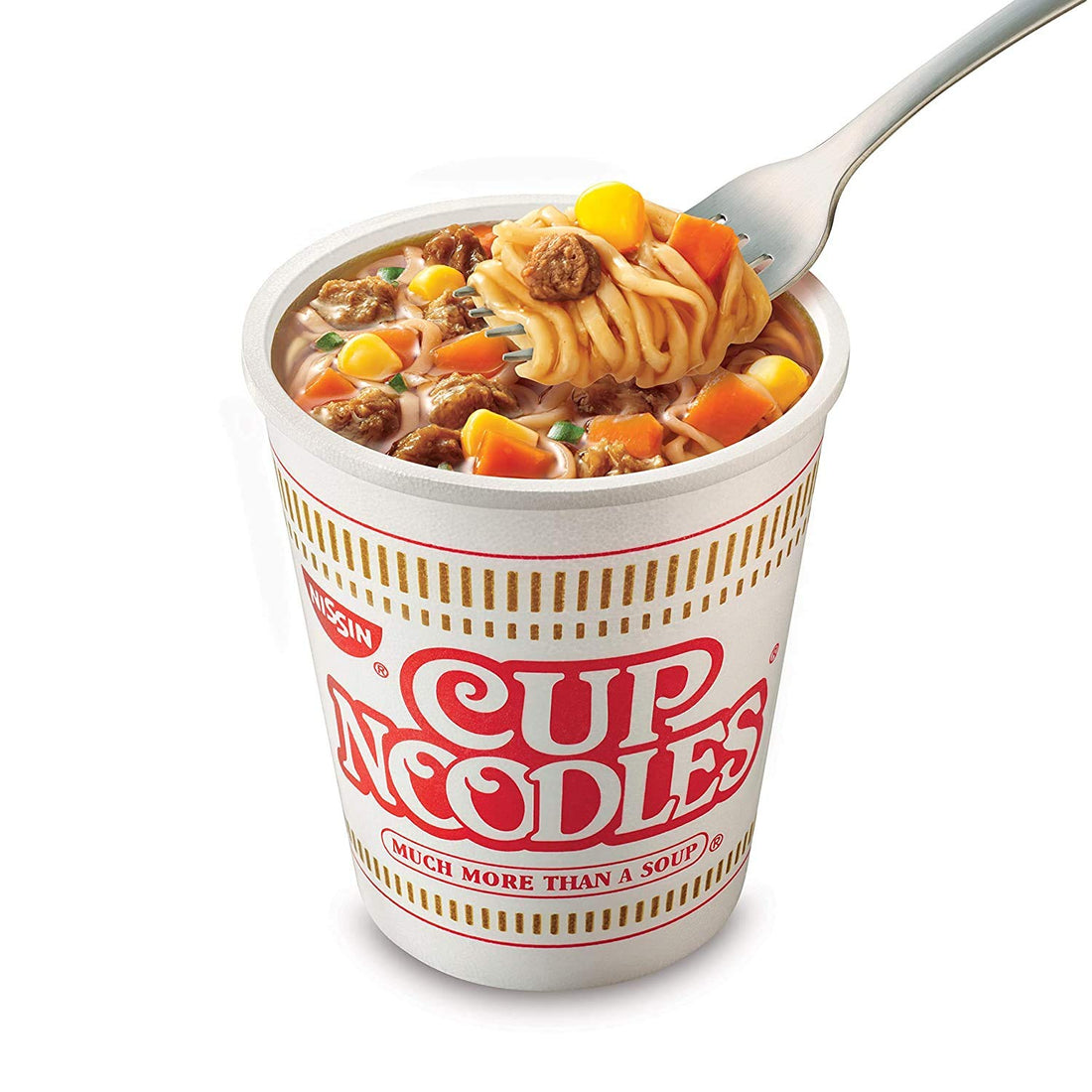 Nissin Cup Noodles Stir Fry Noodles in Sauce, BBQ, 2.89 Ounce