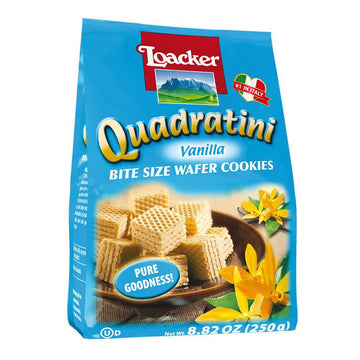 Loacker Quadratini Vanilla 8.82oz(250g) - Anytime Basket