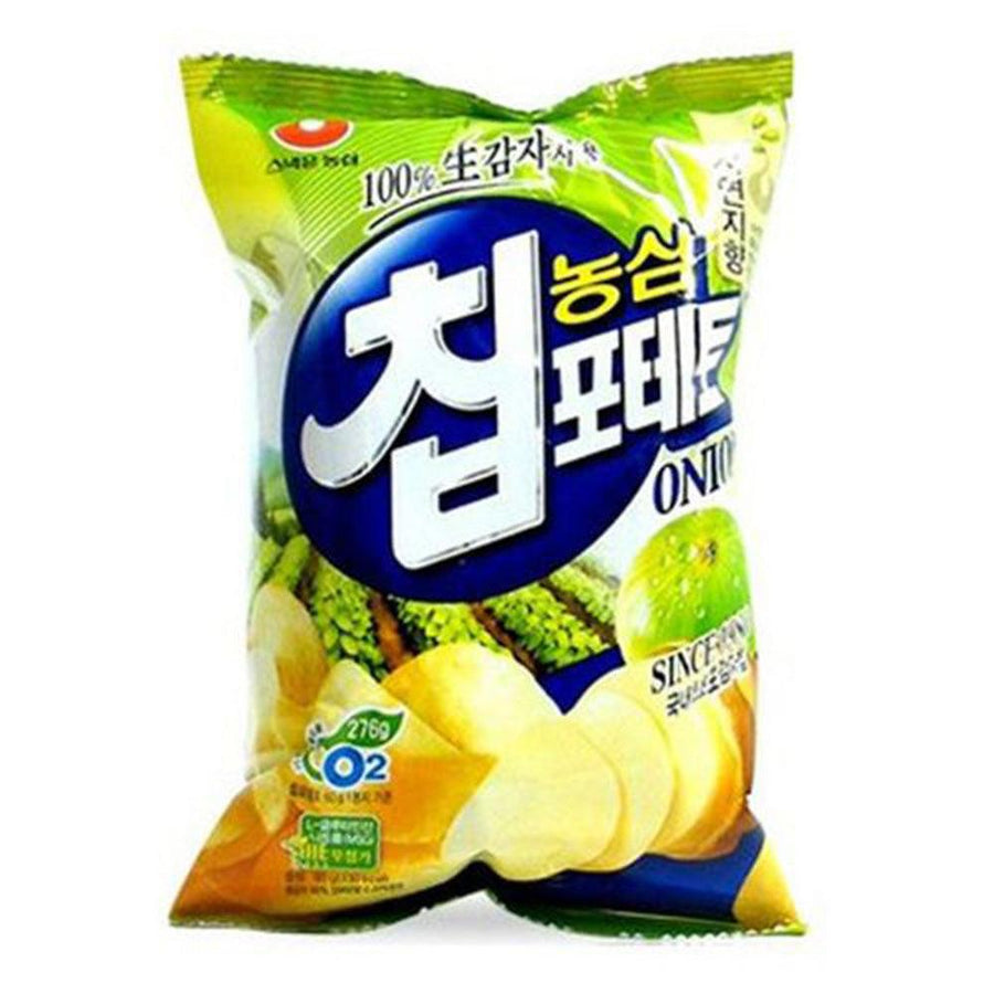 Nongshim Chip Potato Sour Cream Onion Flavor Big Size 4.4oz(125g) - Anytime Basket