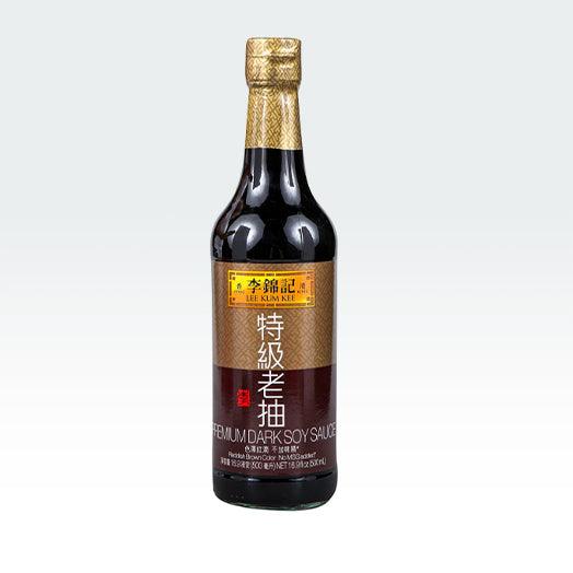Lee Kum Kee Premium Dark Soy Sauce 16.9 fl.oz(500ml) - Anytime Basket