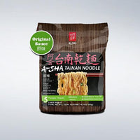 A-SHA, Tainan Noodles with Original Sauce 3.35oz(95g) x 5 Packs - Anytime Basket