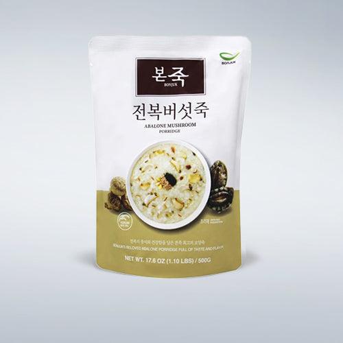 Bonjuk Abalone Mushroom Rice Porridge 17.6oz(500g) - Anytime Basket