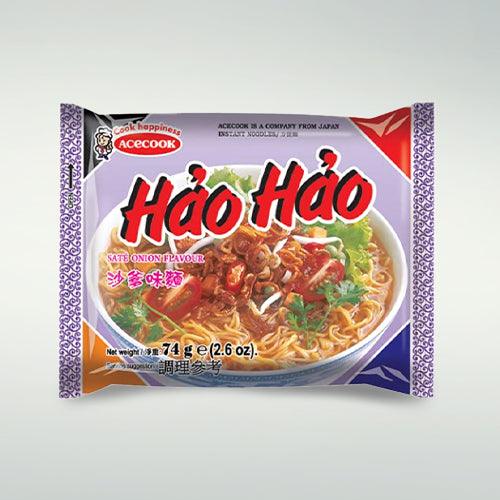 Ace Cook Hao Hao Mi Sate Hanh Onion Vietnamese Instant Noodles 2.7oz(76g) x 15 Pack - Anytime Basket