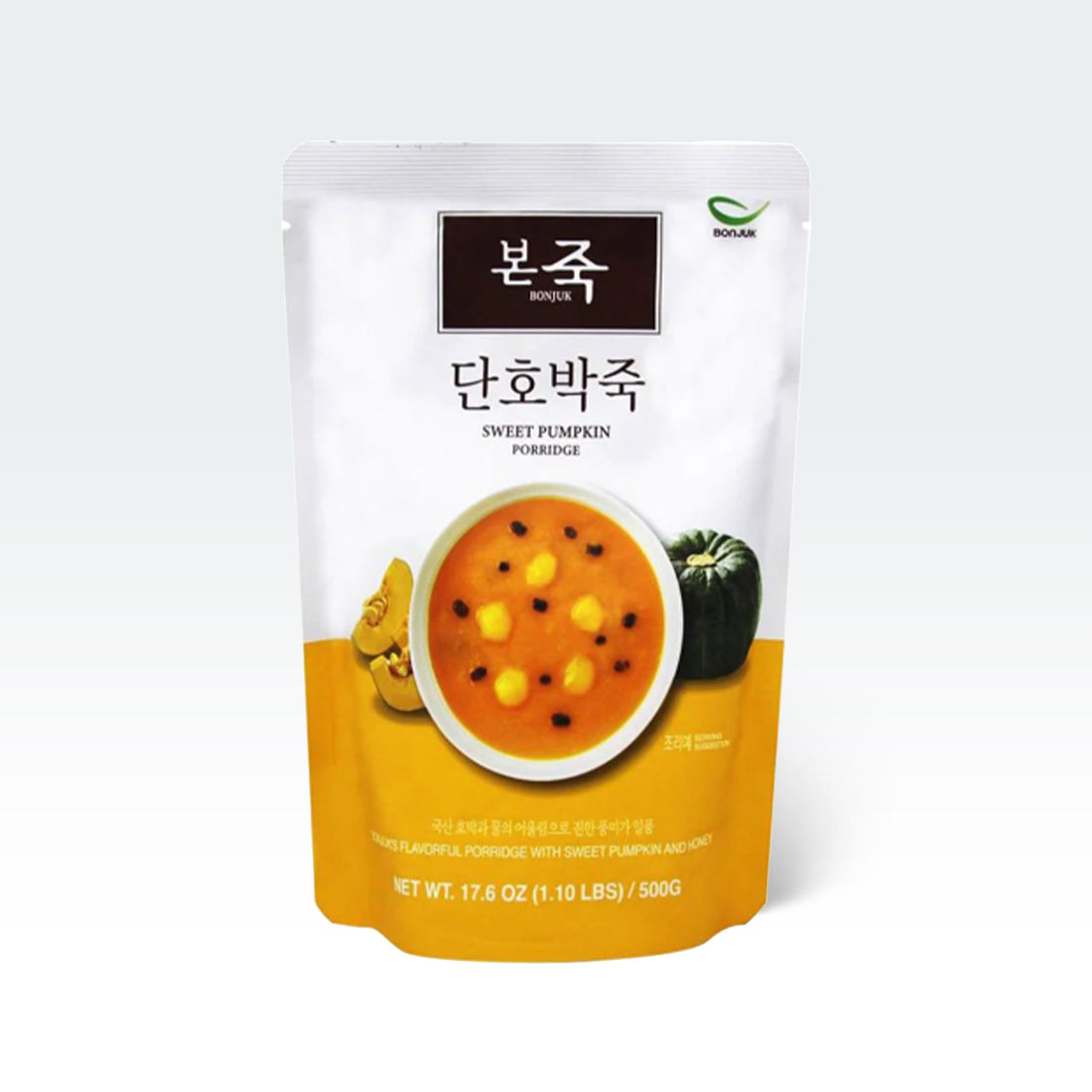 Bonjuk Sweet Pumpkin Rice Porridge 17.6oz(500g) - Anytime Basket