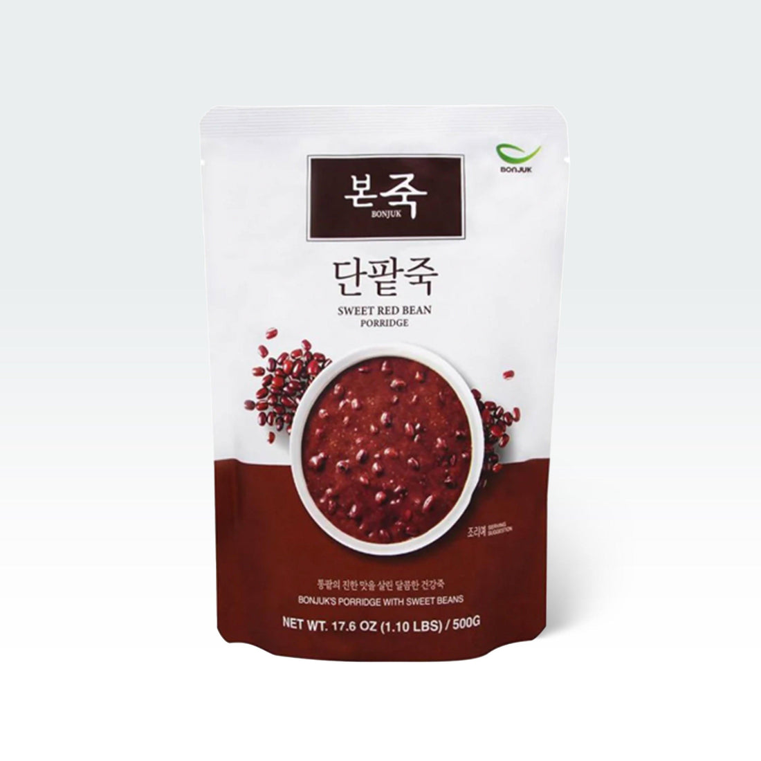 Bonjuk Sweet Red Bean Rice Porridge 17.6oz(500g) - Anytime Basket