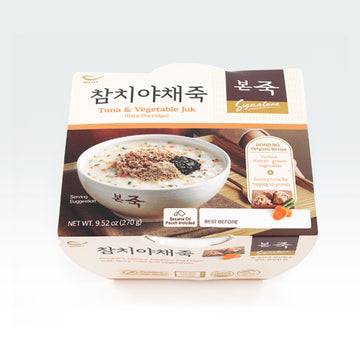 Bonjuk Tuna & Vegetable Juk - Rice Porridge 9.52oz(270g) - Anytime Basket