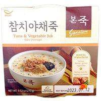 Bonjuk Tuna & Vegetable Juk - Rice Porridge 9.52oz(270g) - Anytime Basket