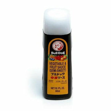 Bull Dog Tonkatsu Sauce - Vegetable & Fruit (Semi-Sweet) 10.1oz(300ml) - Anytime Basket