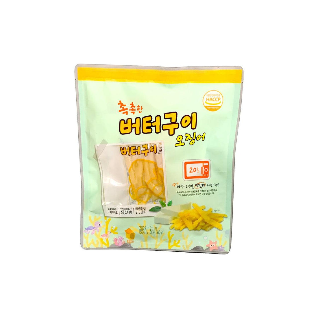 Jinsunmi Butter Squid 6.34oz(180g) - Anytime Basket